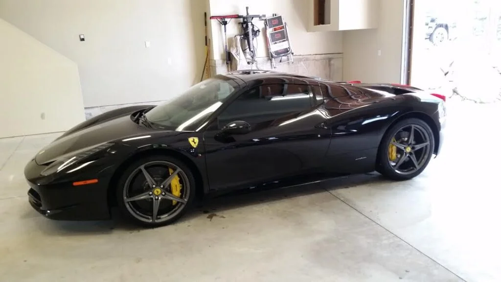 ceramic coating Ferrari