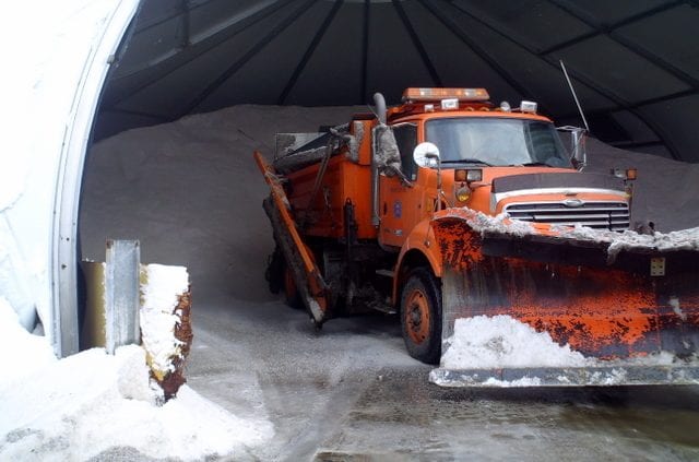 Road Salt Plow Truck Utah