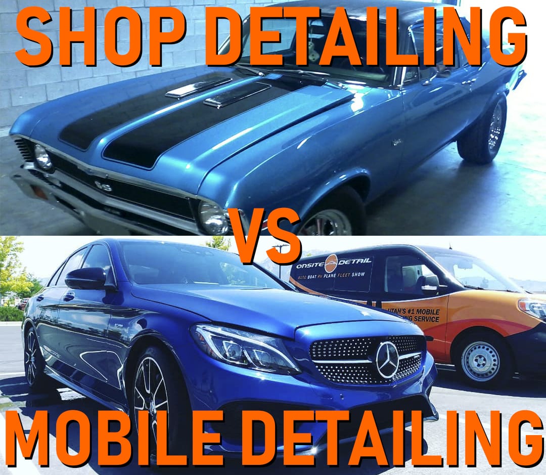 Mobile Detailing and Shop Detailing