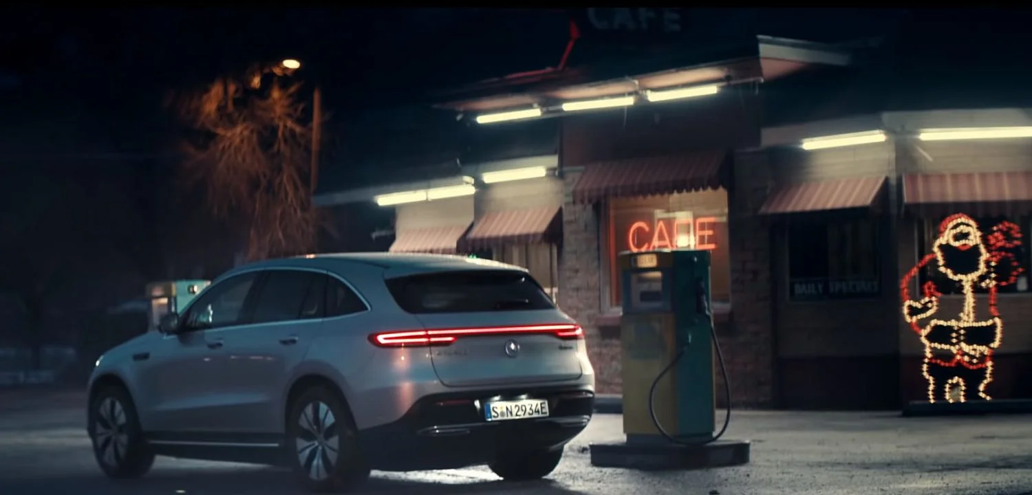 Mercedes Commercial Shoot Kozy Cafe Vehicle - Mobile Car Detailing in Park City, Utah - Onsite Detail