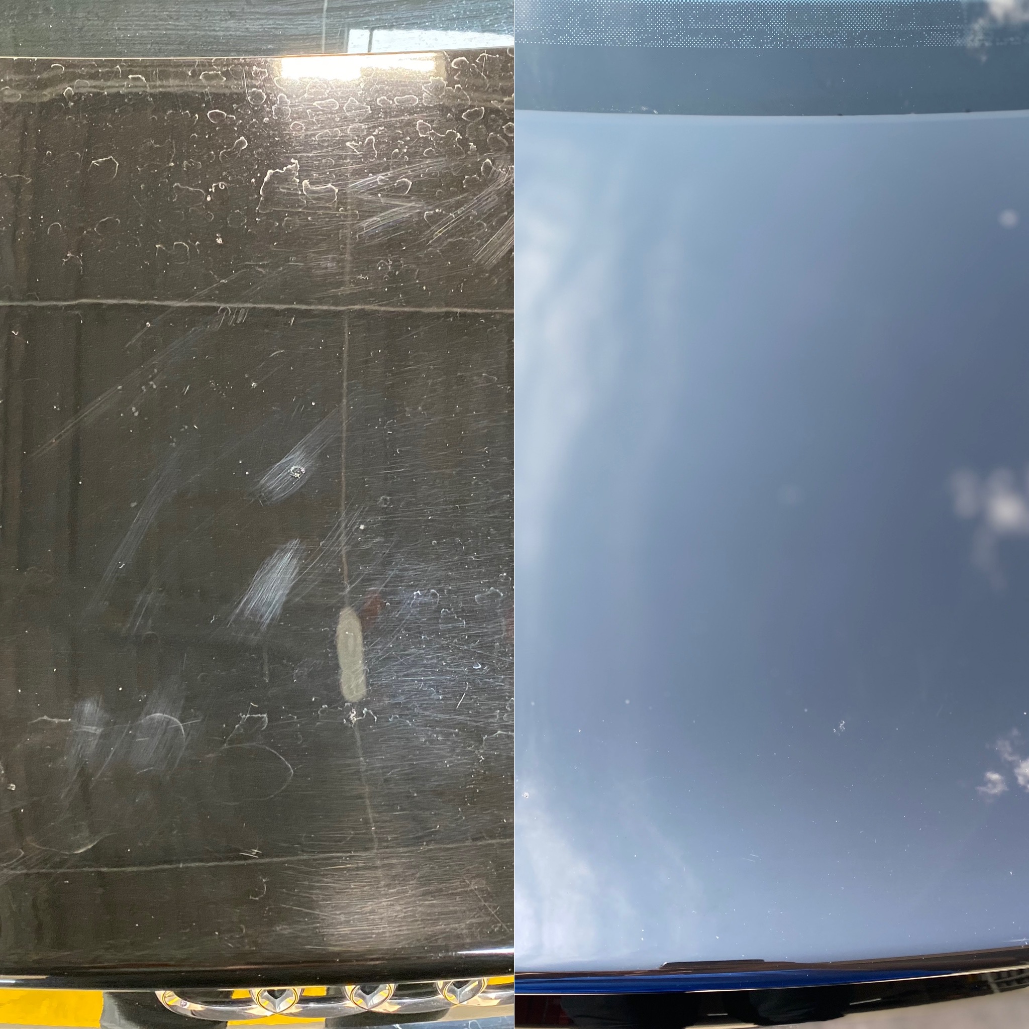 What causes paint swirl marks?
